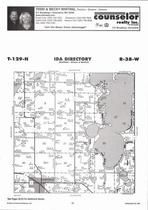 Ida Township, Garfield, Chippewa Lake, Directory Map, Douglas County 2006